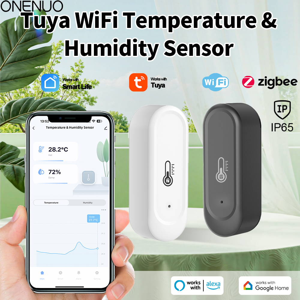 Digital Hygrometer Probe - IP65 Zigbee or WiFi Temperature Humidity