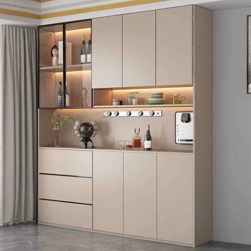 Glass Door Hinge - Kitchen Cabinet Sideboards Tall Cabinet with