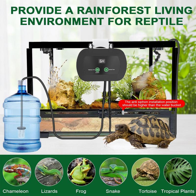 Misting Nozzle Reptile - Terrarium Humidifier Automatic Humidifier For Reptile