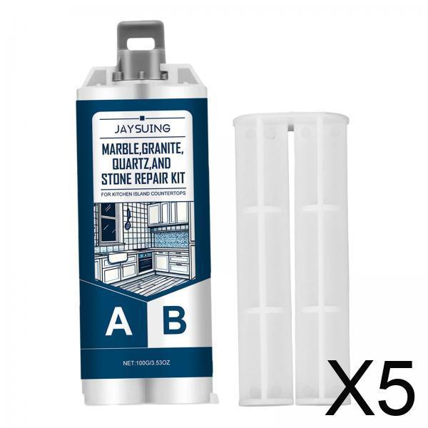 Ceramic Tile Floor - 5x Tile Repair Agent Ab Glue