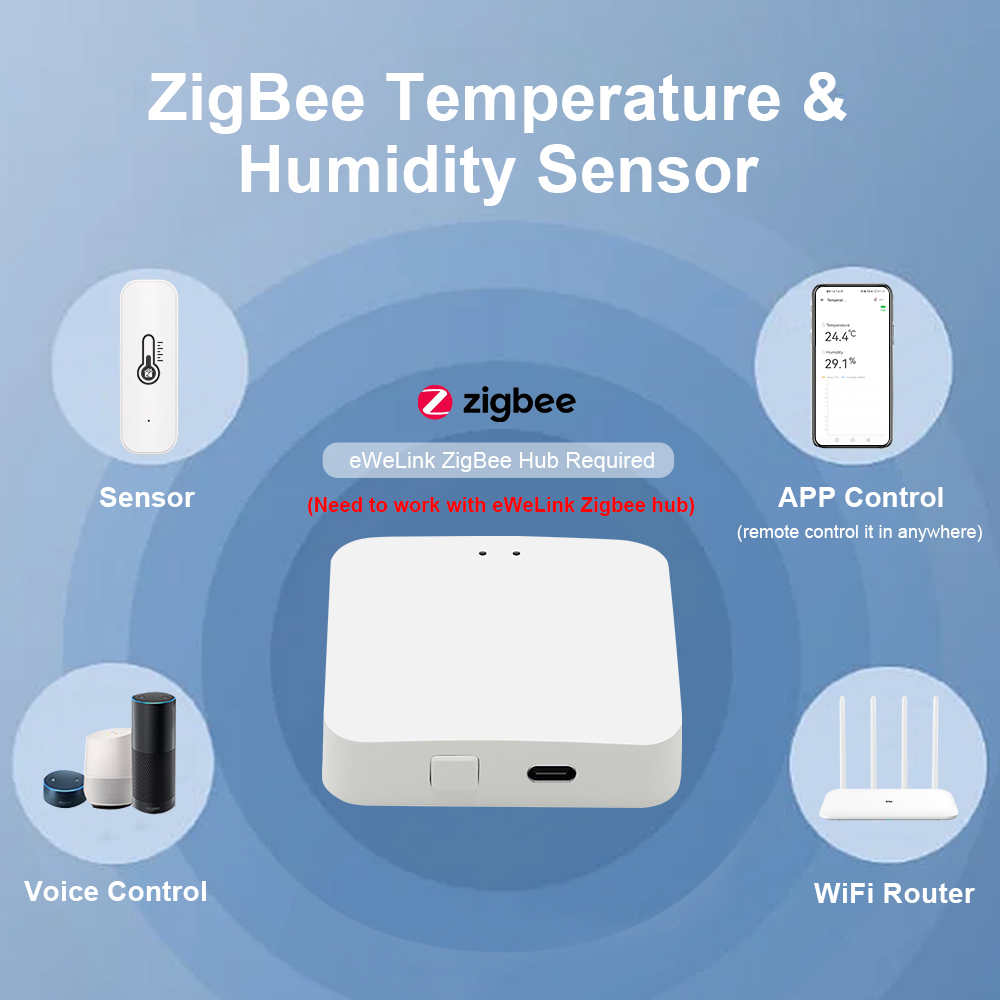 Ewelink ZigBee Smart Temperatu - Digital Hygrometer Probe avis et prix