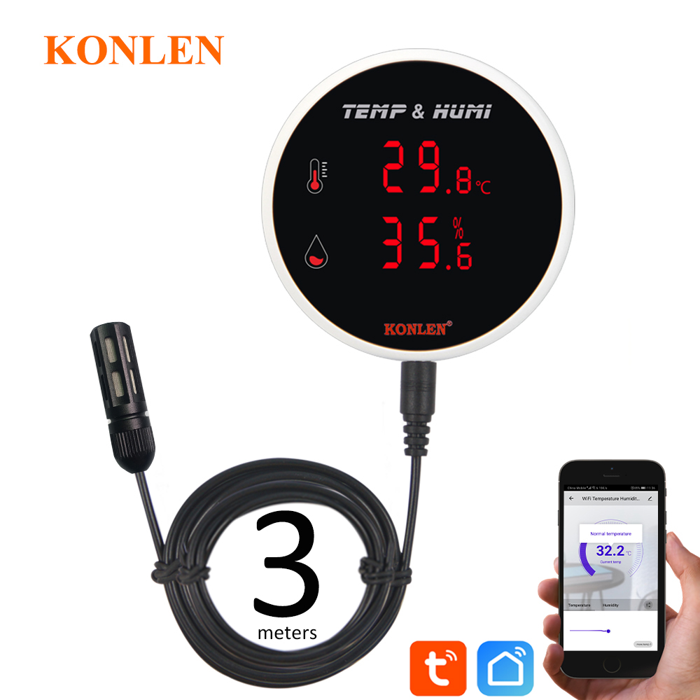 Tuya WIFI Temperature Humidity - Digital Hygrometer Probe avis et prix