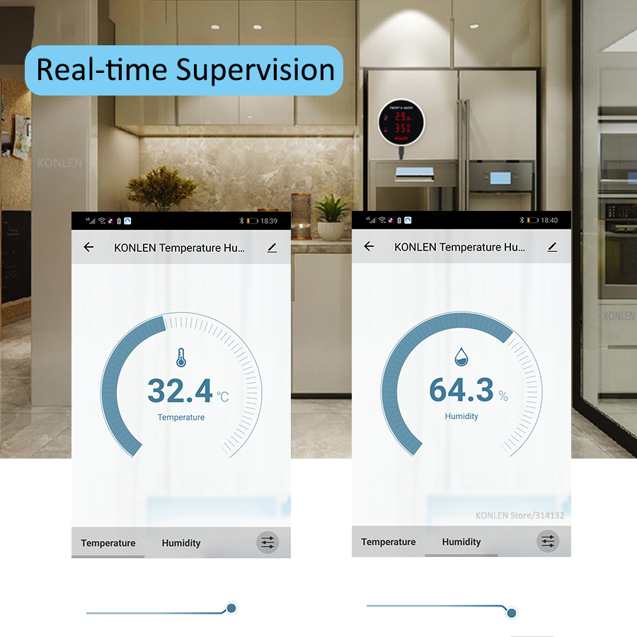 Tuya WIFI Temperature Humidity - Digital Hygrometer Probe avis et prix