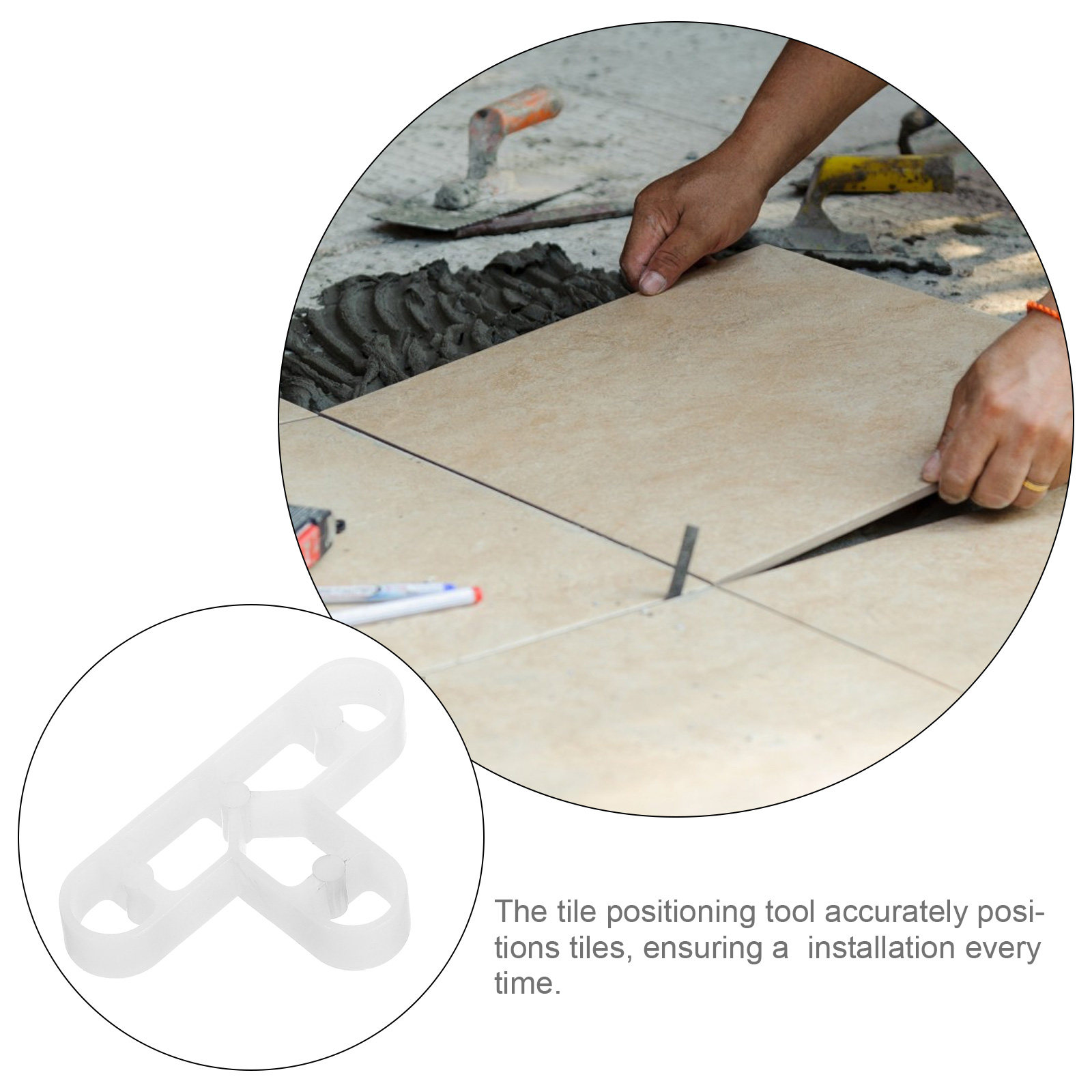 100Pcs Tile Leveling System Ad - Ceramic Tile Floor avis et prix