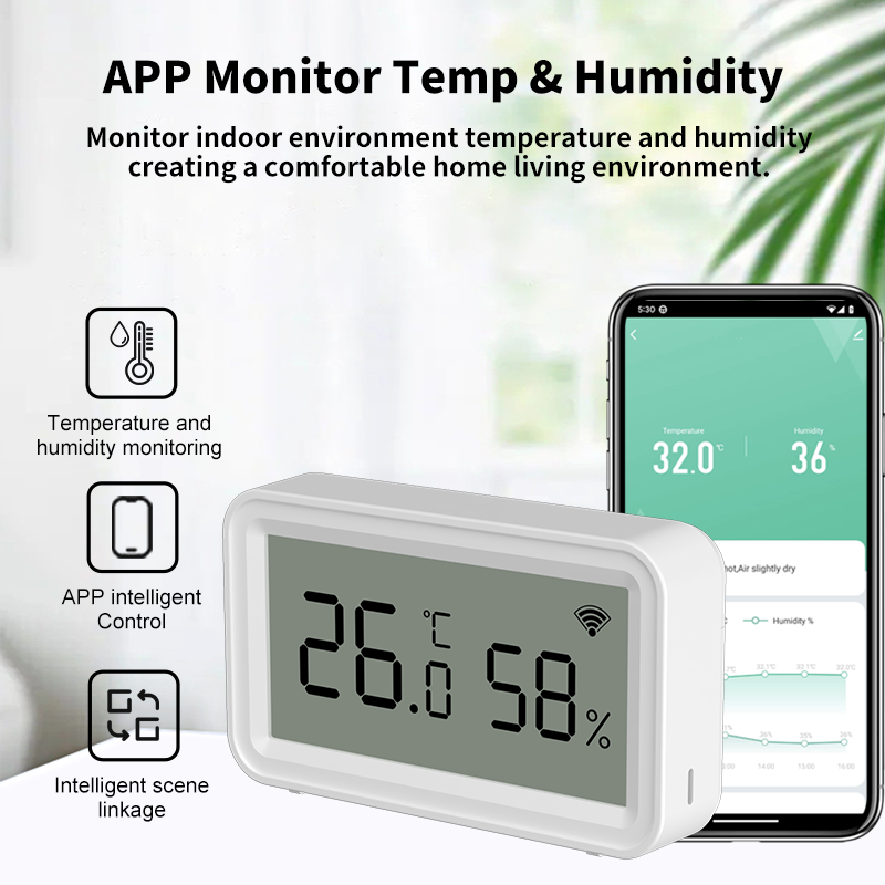 Tuya Zigbee WiFi Thermometer H - Digital Hygrometer Probe avis et prix