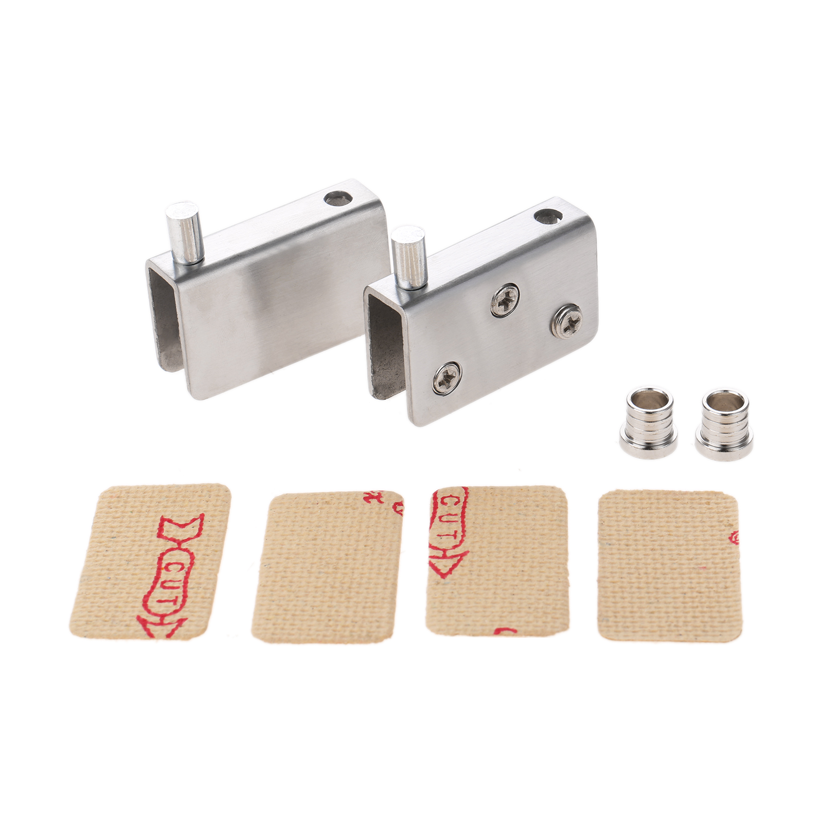2 Pcs Glass Shelf Clamp Pivot  - Glass Door Hinge avis et prix