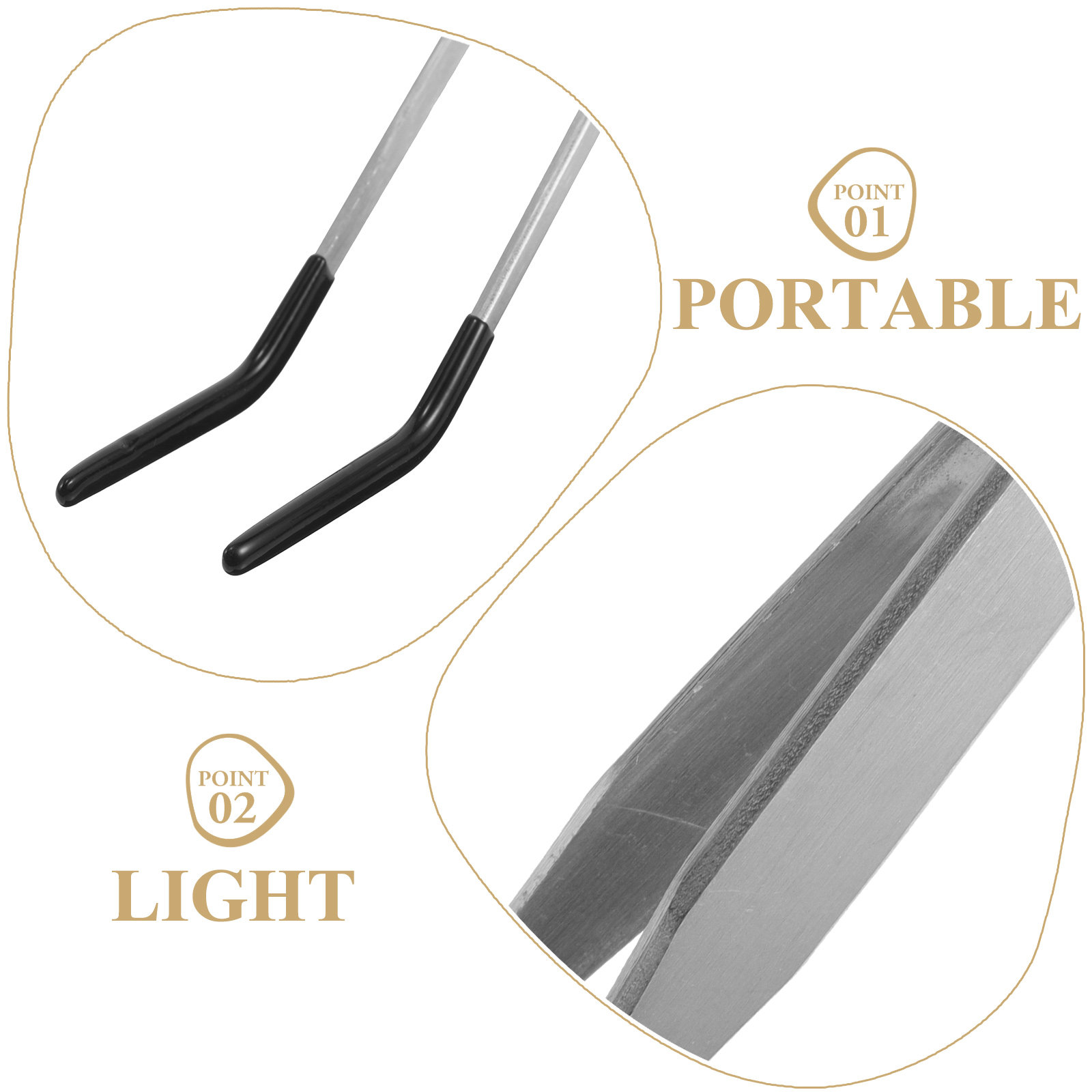 2Pcs Stainless Steel Feeding T - Feeding Tong Stainless avis et prix