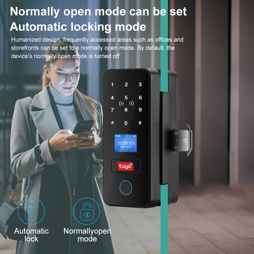 Double Hook Smart Glass Door L - Glass Door Hinge avis et prix