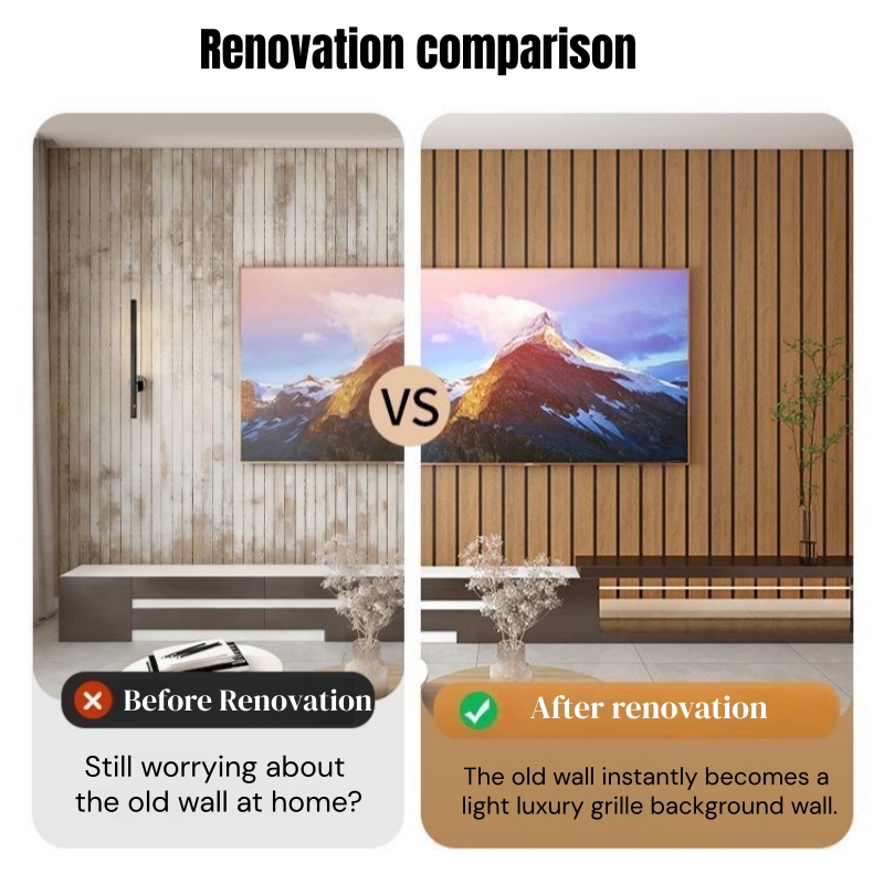 Self Adhesive Faux Grille Wall - Pvc Panel Background avis et prix