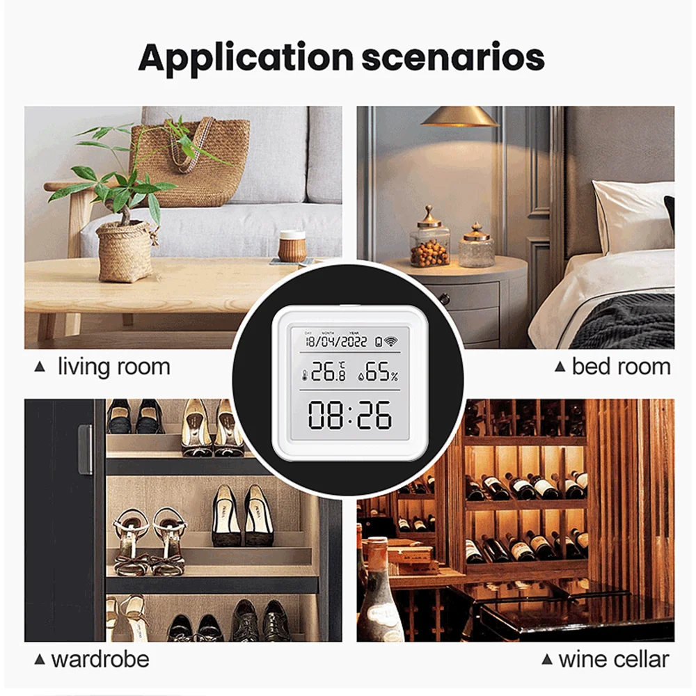 Tuya Zigbee WiFi Temperature H - Digital Hygrometer Probe avis et prix