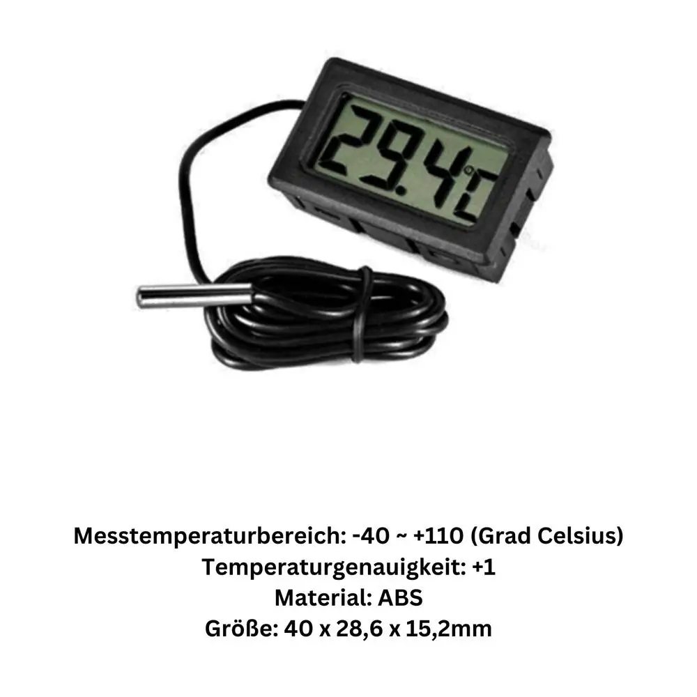 Mini Digital LCD Thermometer T - Digital Hygrometer Probe avis et prix