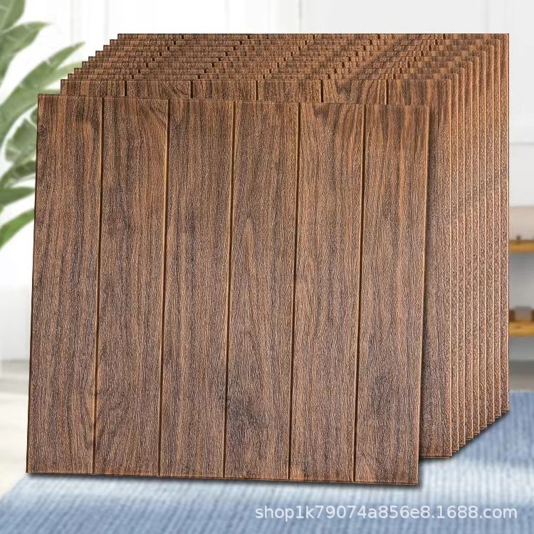 Wood Grain 3D Wall Panels, Sel - Pvc Panel Background avis et prix