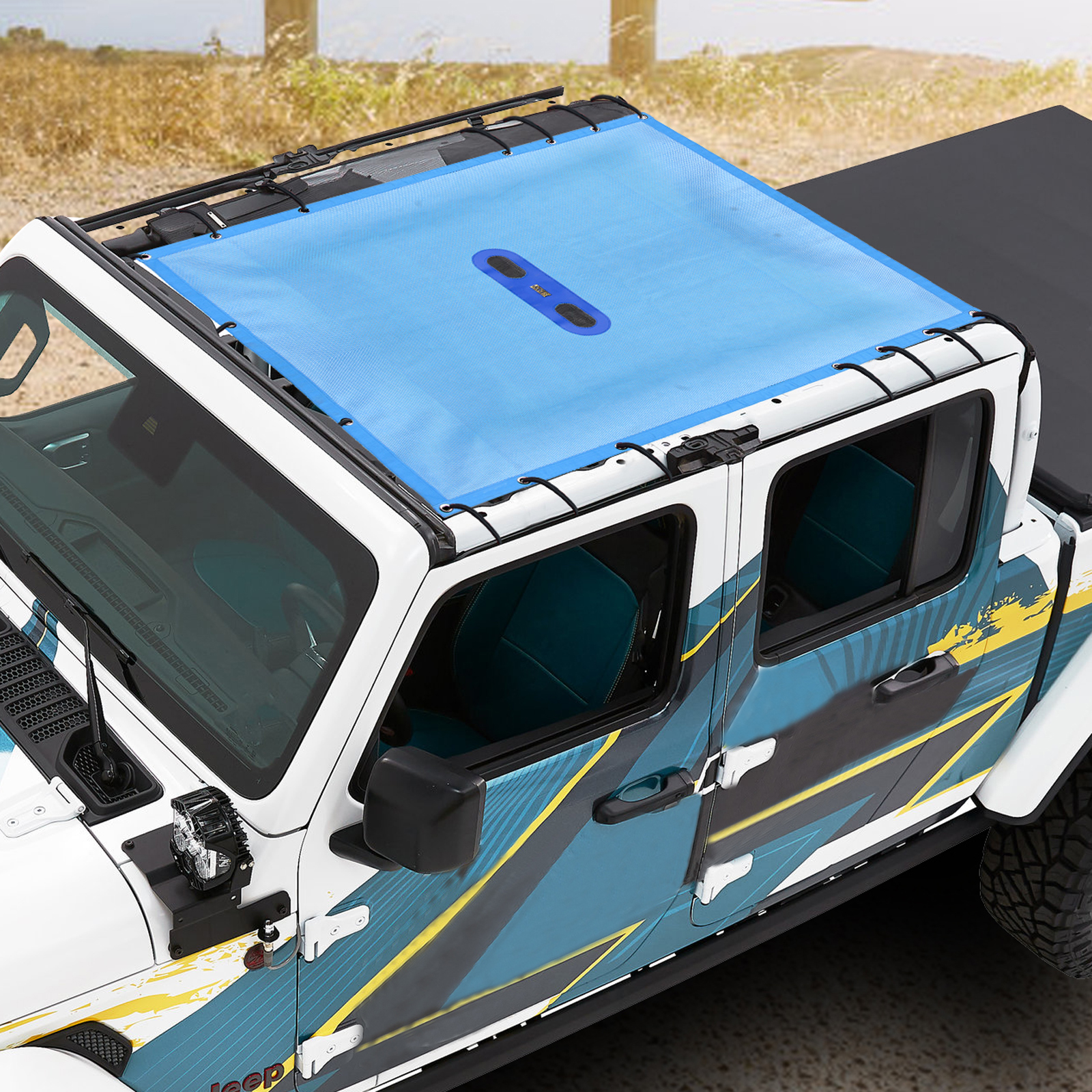 For Jeep Gladiator JT 4 Door A - Screen Top Mesh avis et prix