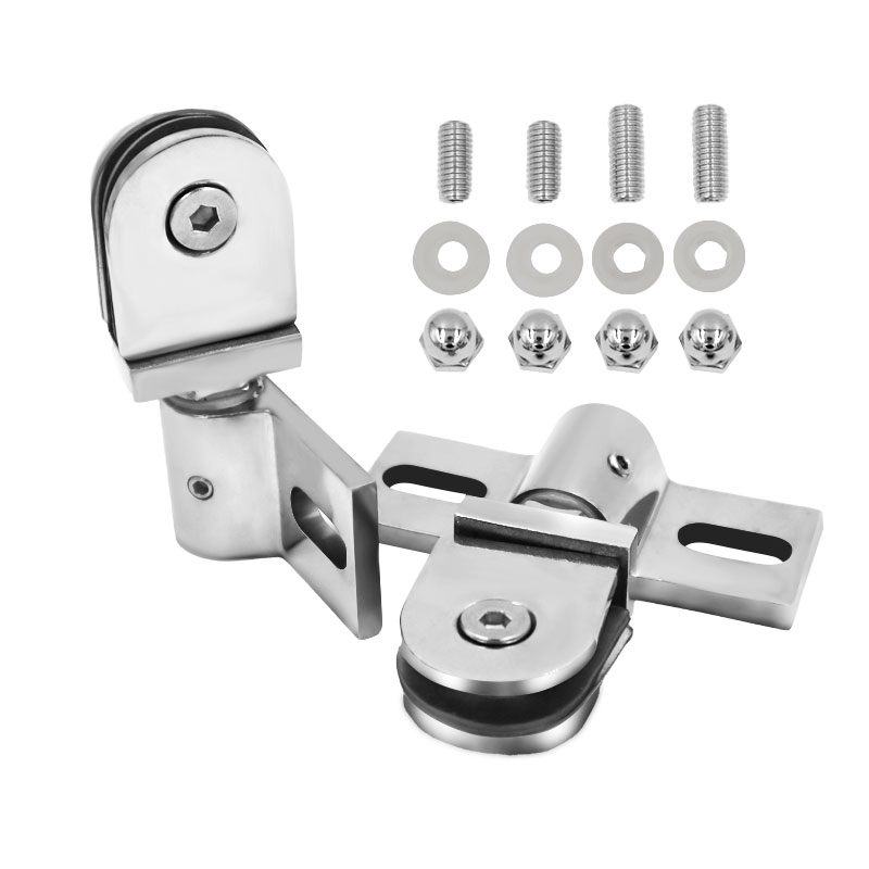 Zinc Alloy Stainless Steel Bat - Glass Door Hinge avis et prix