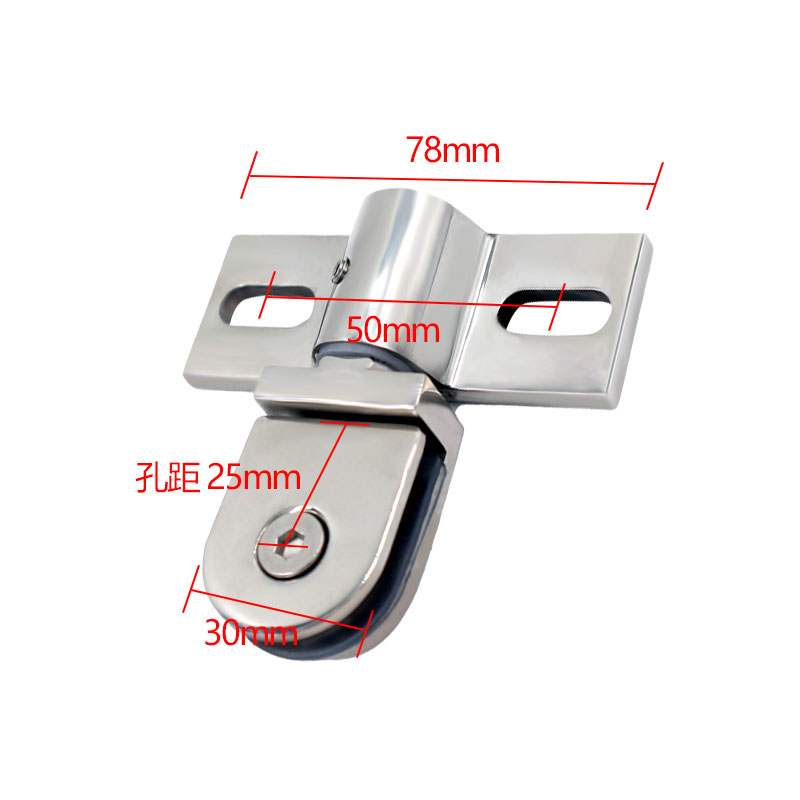 Zinc Alloy Stainless Steel Bat - Glass Door Hinge avis et prix