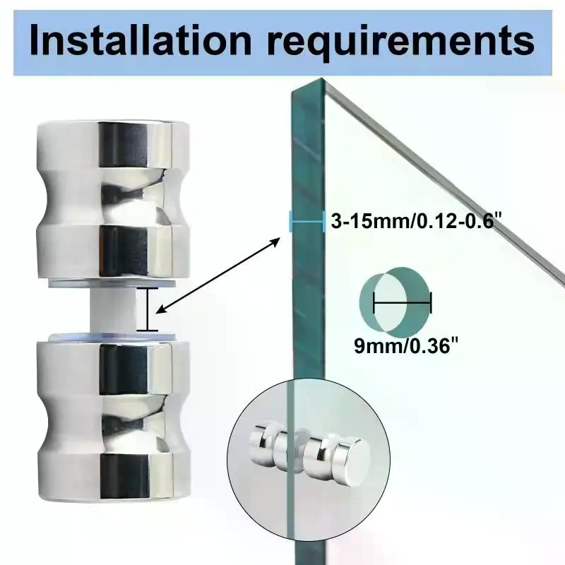 Stylish Shower Glass Door Hand - Glass Door Hinge avis et prix