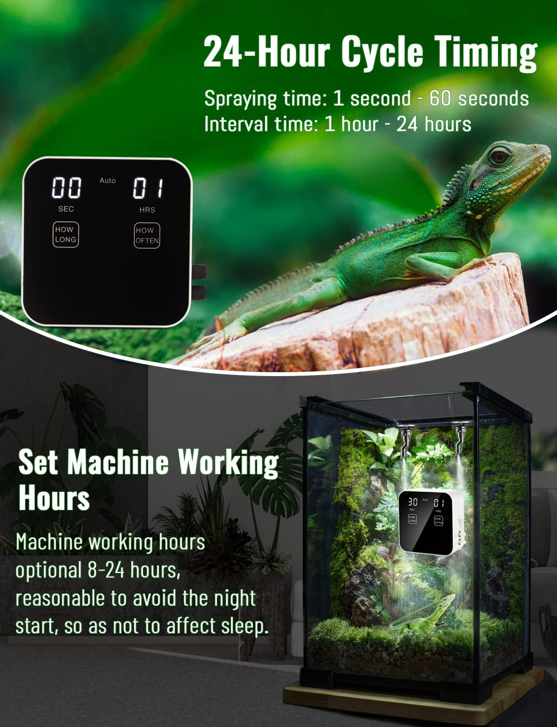 Automatic Rainforest Timing Sp - Misting Nozzle Reptile avis et prix