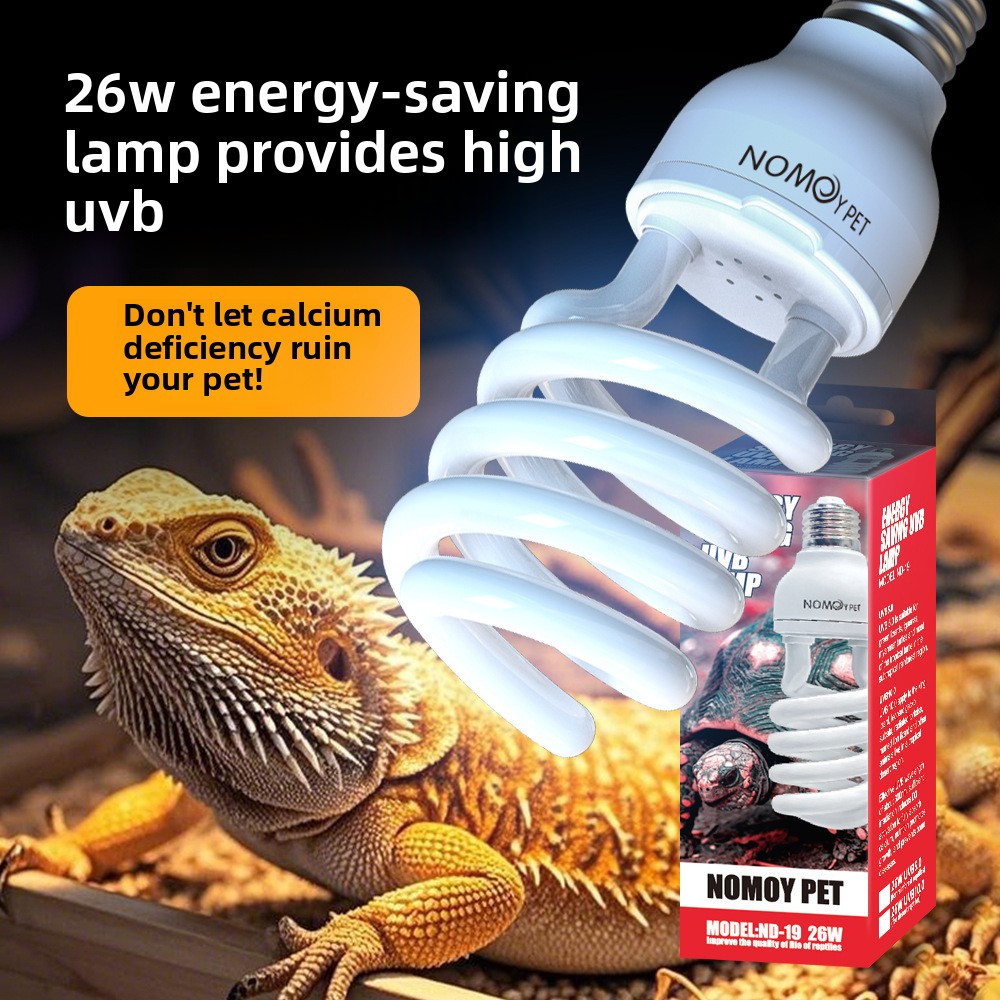 NOMOY 26W UVB Reptile Light Ca - Vitamin D3 Reptile avis et prix