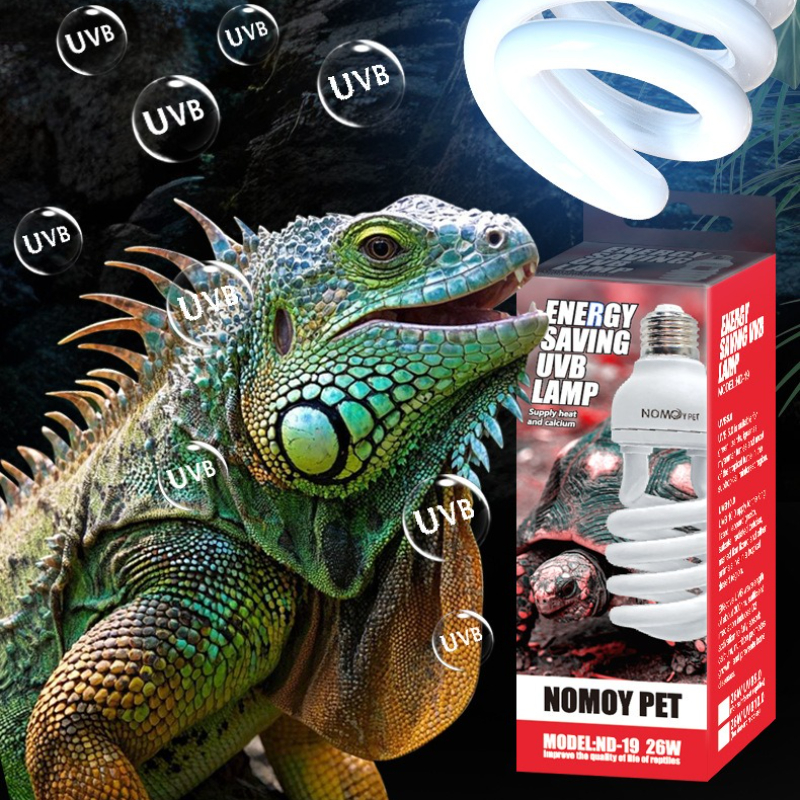 NOMOY 26W UVB Reptile Light Ca - Vitamin D3 Reptile avis et prix