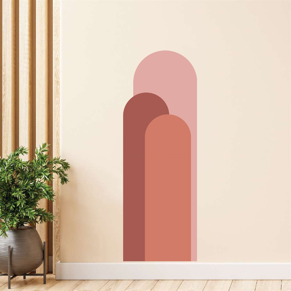 Bohemian Arch Wall Stickers Li - Pvc Panel Background avis et prix