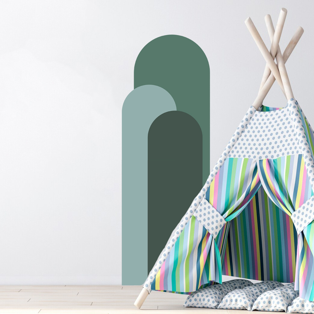 Bohemian Arch Wall Stickers Li - Pvc Panel Background avis et prix