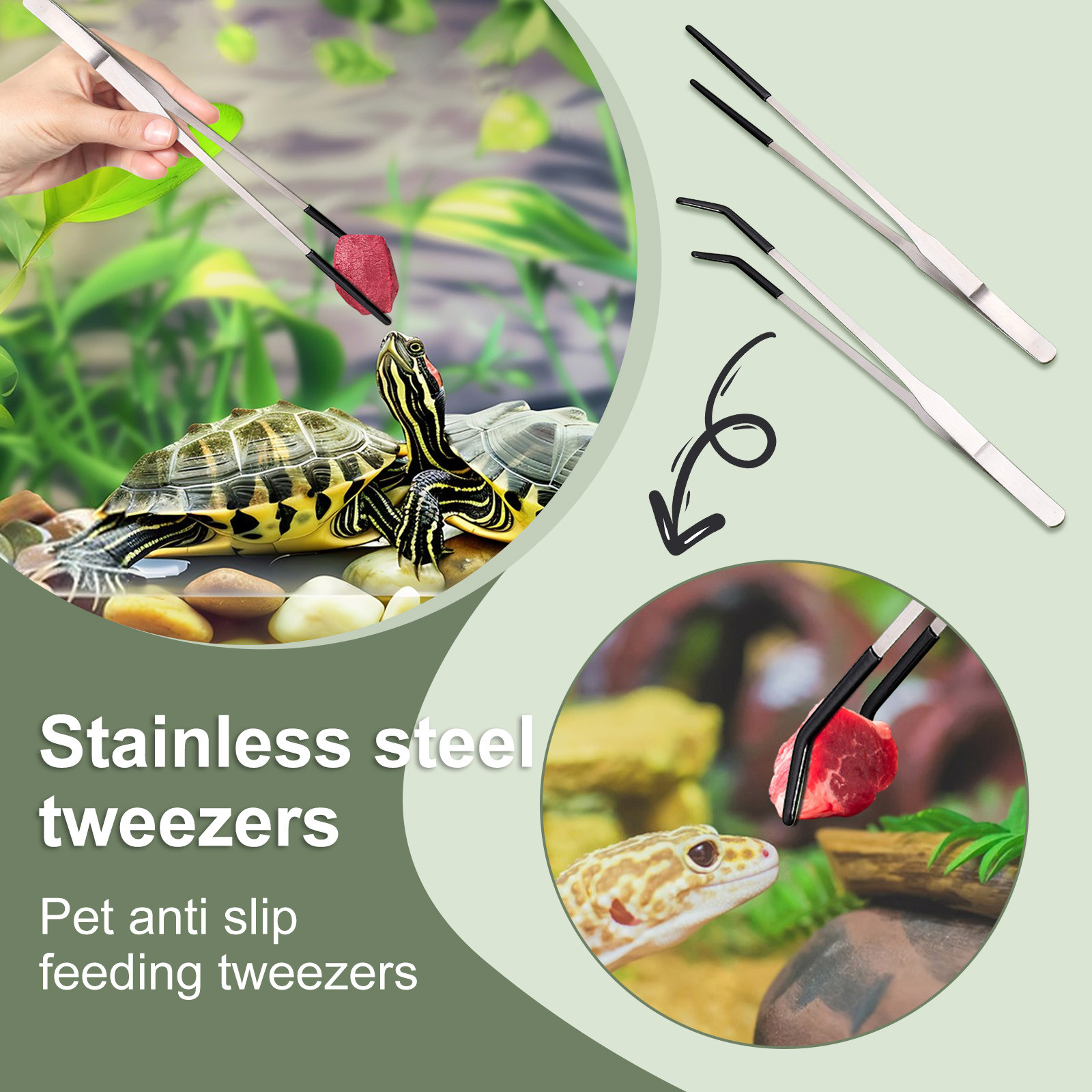 Stainless Steel Reptile Feedin - Feeding Tong Stainless avis et prix
