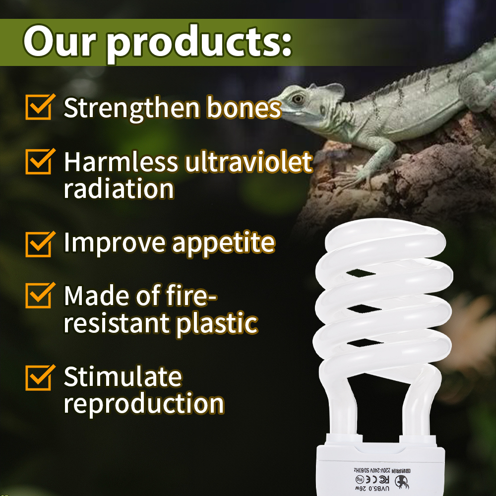 26W Pet Box Lamp Calcium Suppl - Calcium Powder Reptile avis et prix