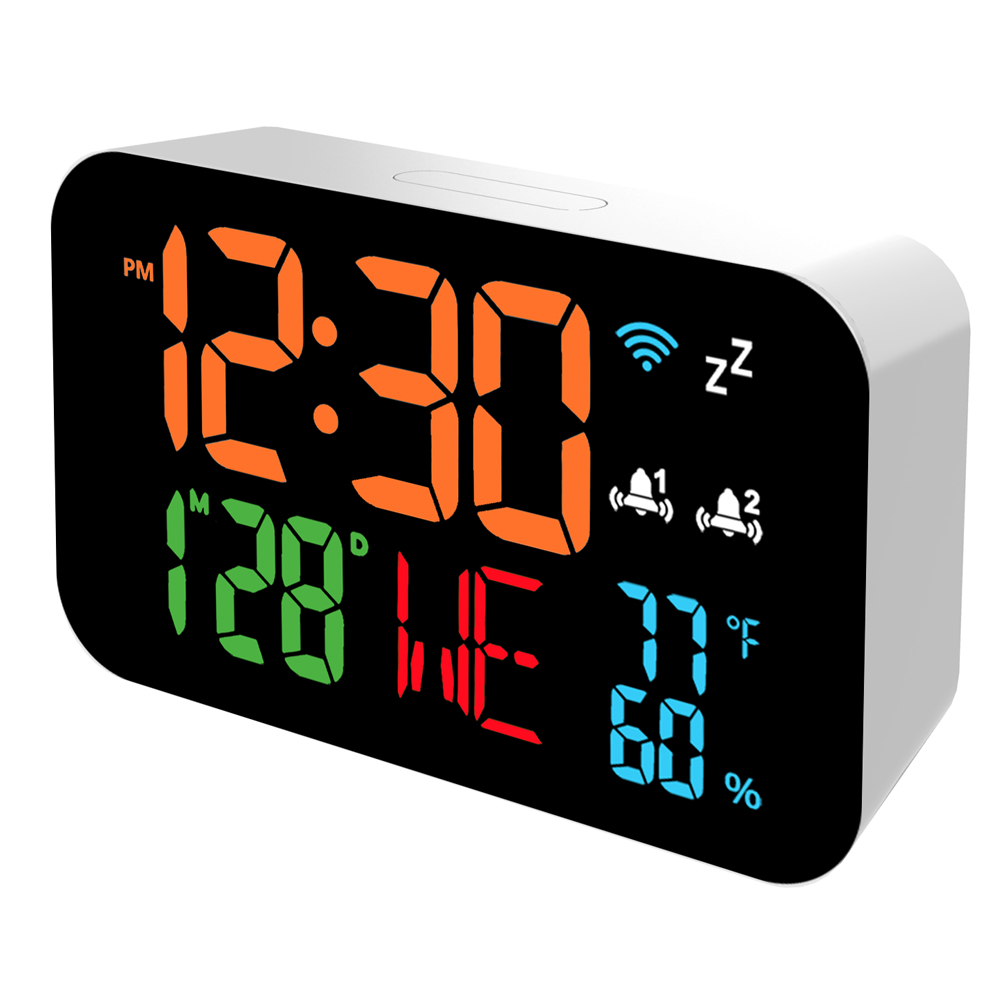 Tuya WiFi Desktop Clock Calend - Digital Hygrometer Probe avis et prix