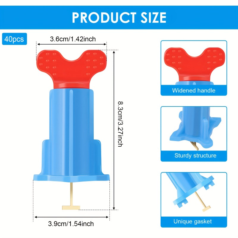 40Pcs New Design Tile Leveling - Ceramic Tile Floor avis et prix