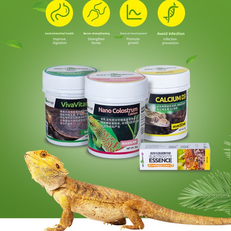 Reptizoo Reptile Calcium Powde - Vitamin D3 Reptile avis et prix