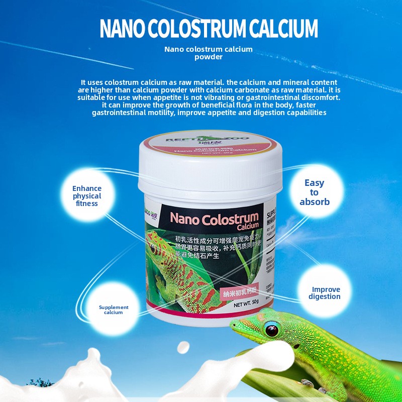 Reptizoo Reptile Calcium Powde - Vitamin D3 Reptile avis et prix