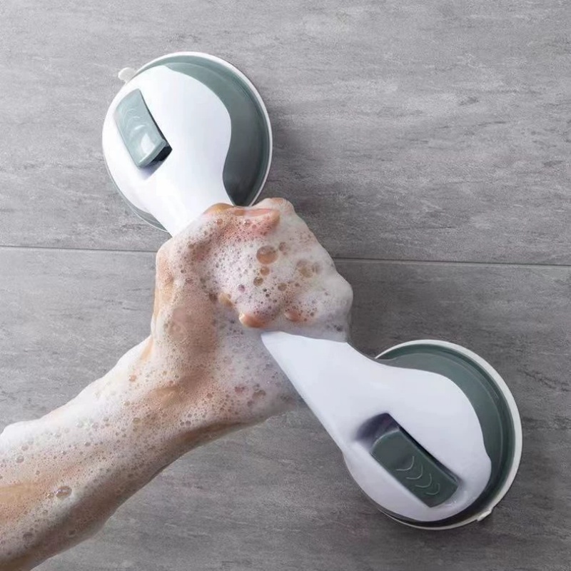Nail-Free Suction Cup Grab Bar - Glass Door Hinge avis et prix