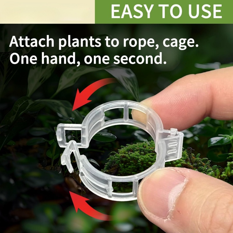 500Pcs Plastic Plant Support C - Vine Climbing Plastic avis et prix