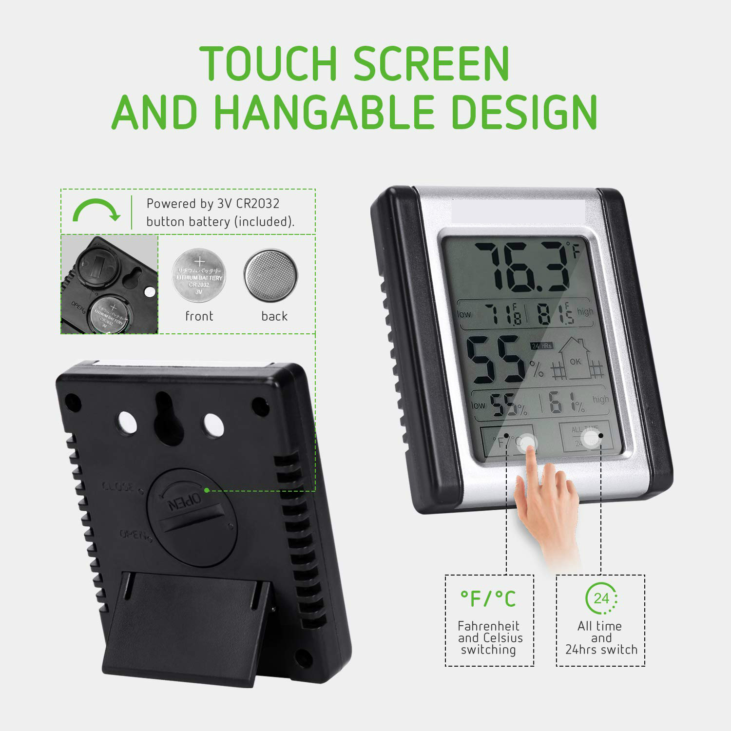 Digital Indoor Thermometer Hyg - Digital Hygrometer Probe avis et prix