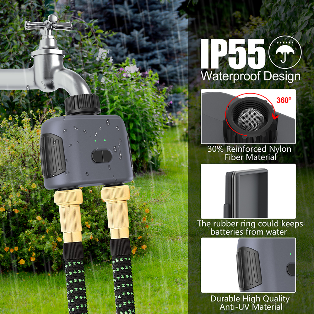 2 Outlets Tuya Smart Garden Wa - Timer Dual Outlet avis et prix