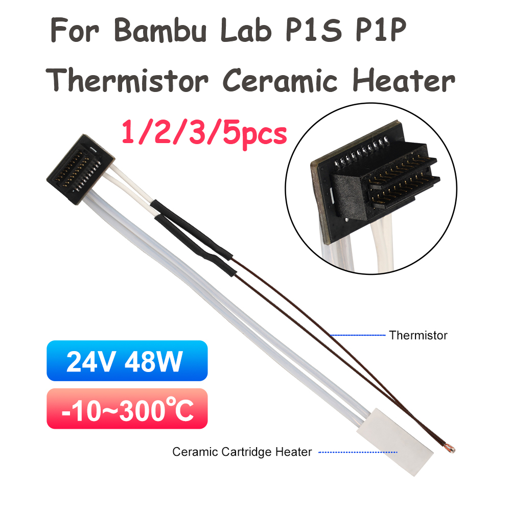 For Bambu Lab P1S P1P Thermist - Ceramic Heat Emitter avis et prix