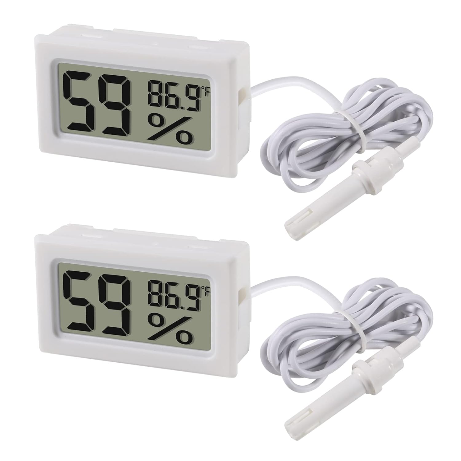 2pcs Mini Digital Hygrometer T - Digital Hygrometer Probe avis et prix