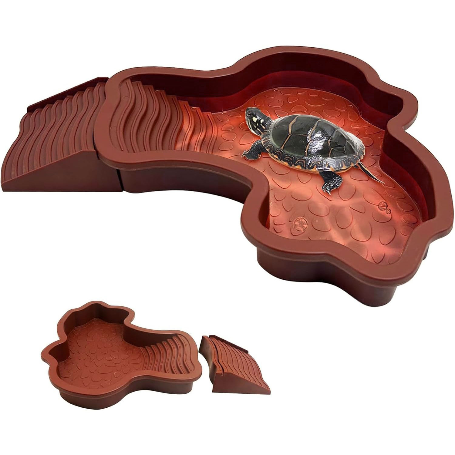 Reptile Bathing Pool with Ramp - Water Dish Reptile avis et prix