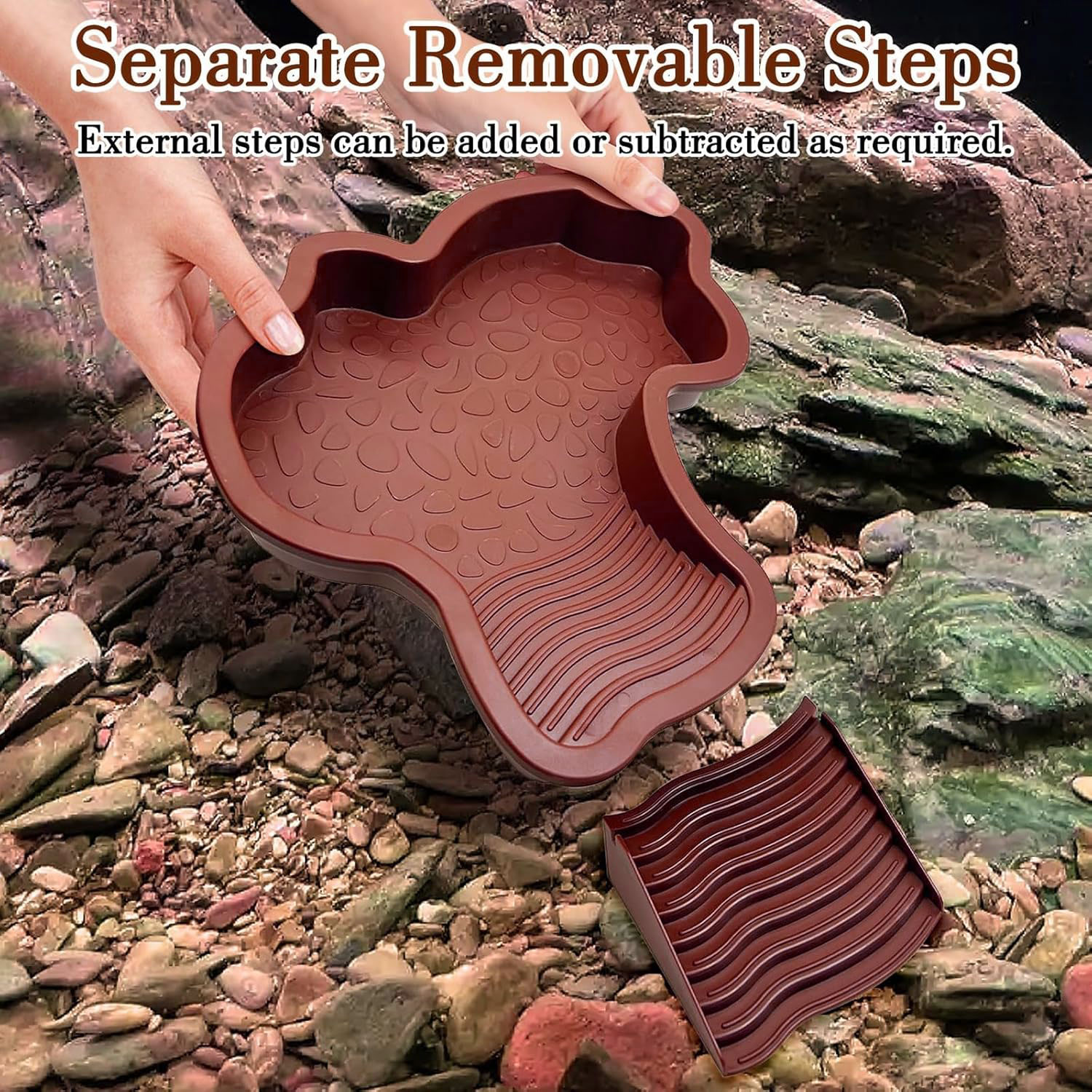 Reptile Bathing Pool with Ramp - Water Dish Reptile avis et prix