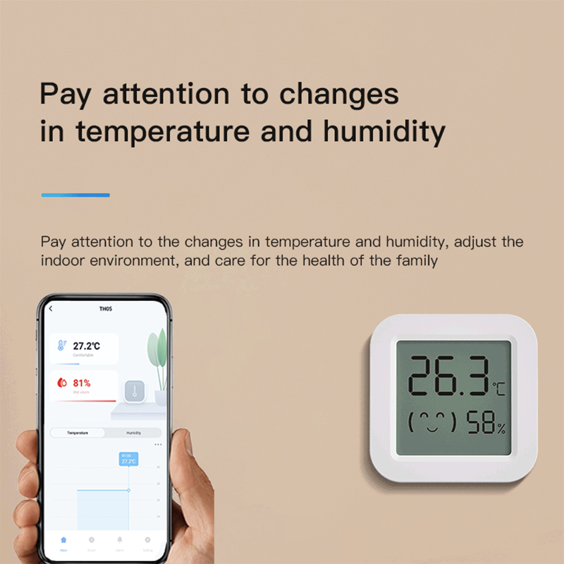 BT Temperature Humidity Sensor - Digital Hygrometer Probe avis et prix