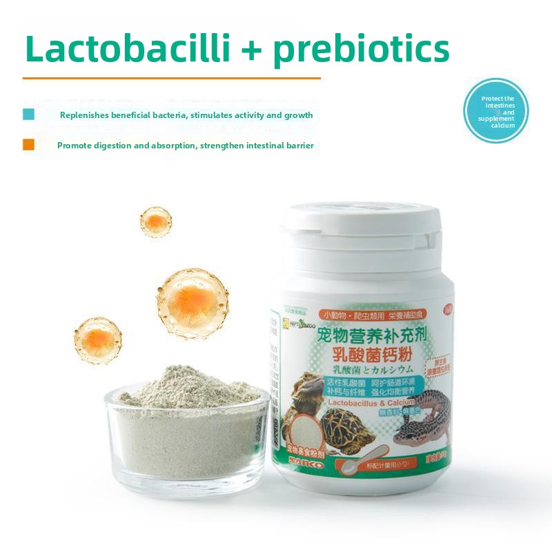 Reptizoo&Sanko BAC Probiotic & - Calcium Powder Reptile avis et prix
