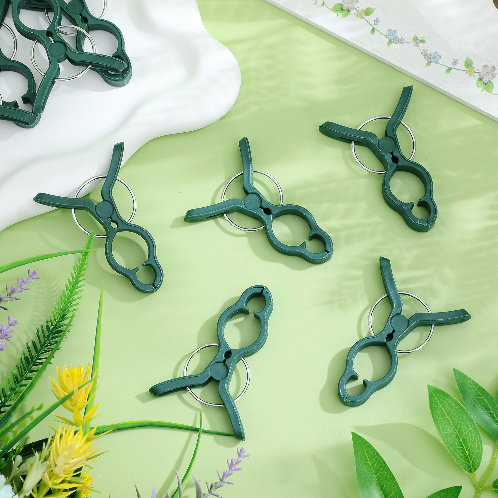 50Pcs Plastic Garden Plant Cli - Vine Climbing Plastic avis et prix