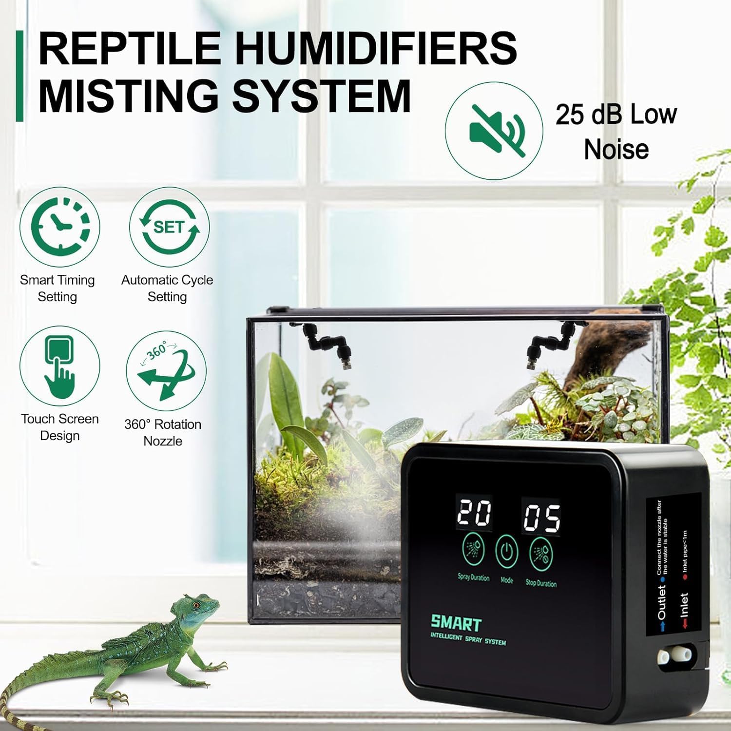 Reptile Humidifiers Smart Mist - Misting Nozzle Reptile avis et prix