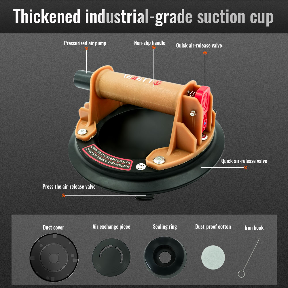 8 Inch Silicone Vacuum Suction - Ceramic Tile Floor avis et prix