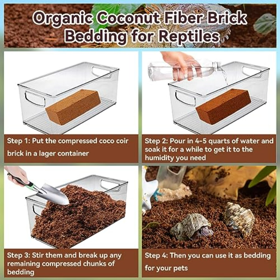 Compressed Coconut Fiber Subst - Substrate Coconut Fiber avis et prix