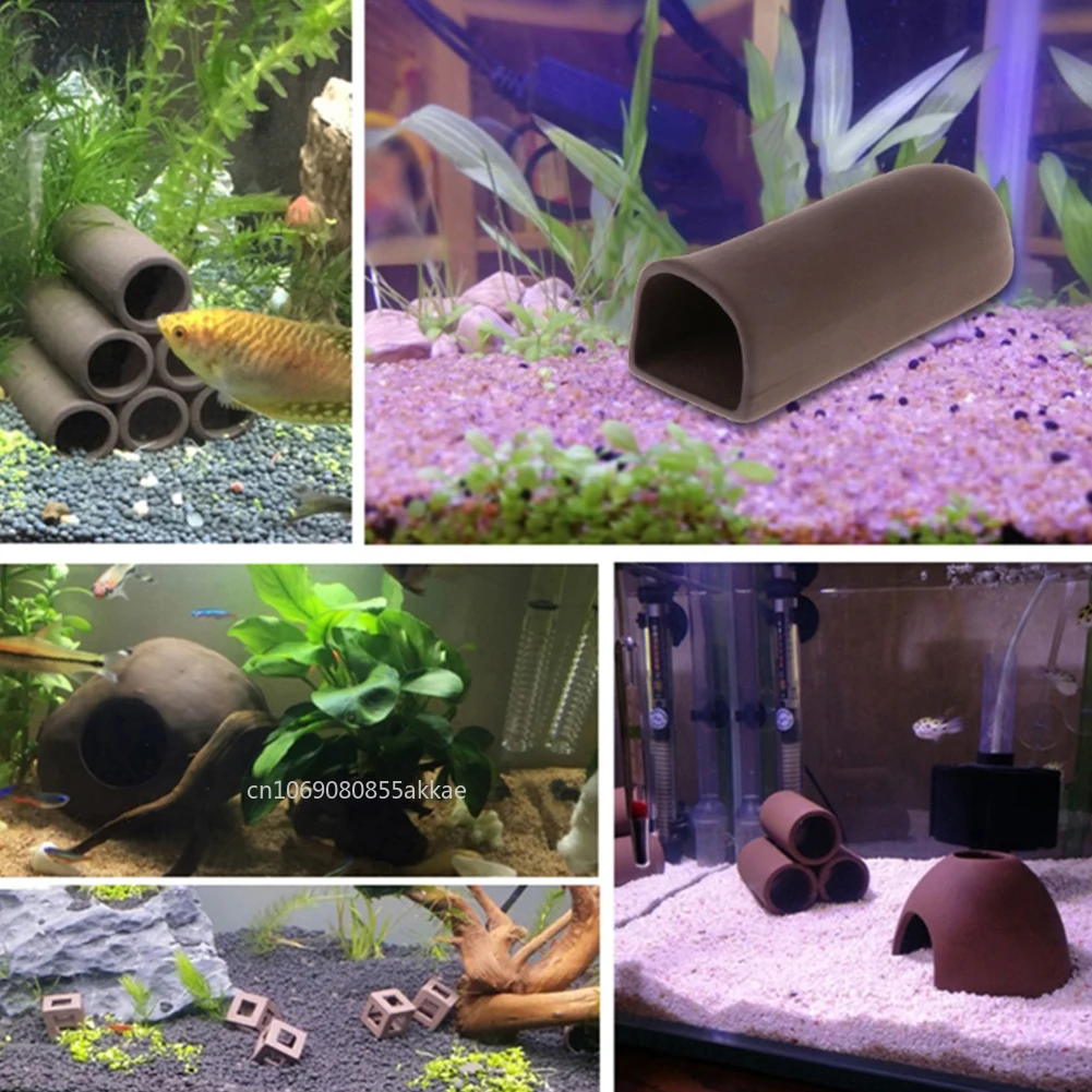 1pc Fish Tank Cave Aquarium Ac - Hide Cave Ceramic avis et prix