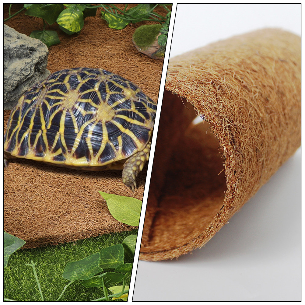 Reptile Terrarium Carpet Natur - Substrate Coconut Fiber avis et prix